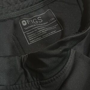 Figs Black Technical joggers xxl